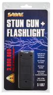 Sabre 3.8 Million Volt Stun Gun/Flashlight Portable 2.35 lbs Black - S1007BK