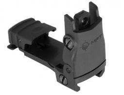 Mission First Tactical Flip Up Rear AR 15 Sight - BUPSWR
