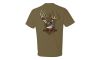 Hornady Gear 31362 Big Buck Coyote Brown, Cotton Short Sleeve, Semi-Fitted, Medium (Image 2)