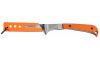 Hogue Expel 2.050 Fixed High Carbon Steel Blade, Orange G10 Scales/SS Handle, Includes 3 #60 & 2 #70 blades. (Image 3)