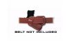 Walther P99 Right Hand SOB Small Of the Back Brown Leather Holster, MyHolster (Image 2)