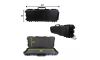 Emperor Arms 40 x 15 x 5.5 Protective Roller Tactical Rifle Hard Case with Foam, Mil-Spec Waterproof & Crushproof, Two Rif (Image 6)