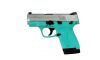 M&P Shield 1.0 9mm Thumb Safety Silver/Robin?s Egg Blue CA Compliant (Image 2)